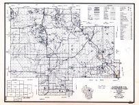 Langlade County, Wisconsin State Atlas 1956 Highway Maps